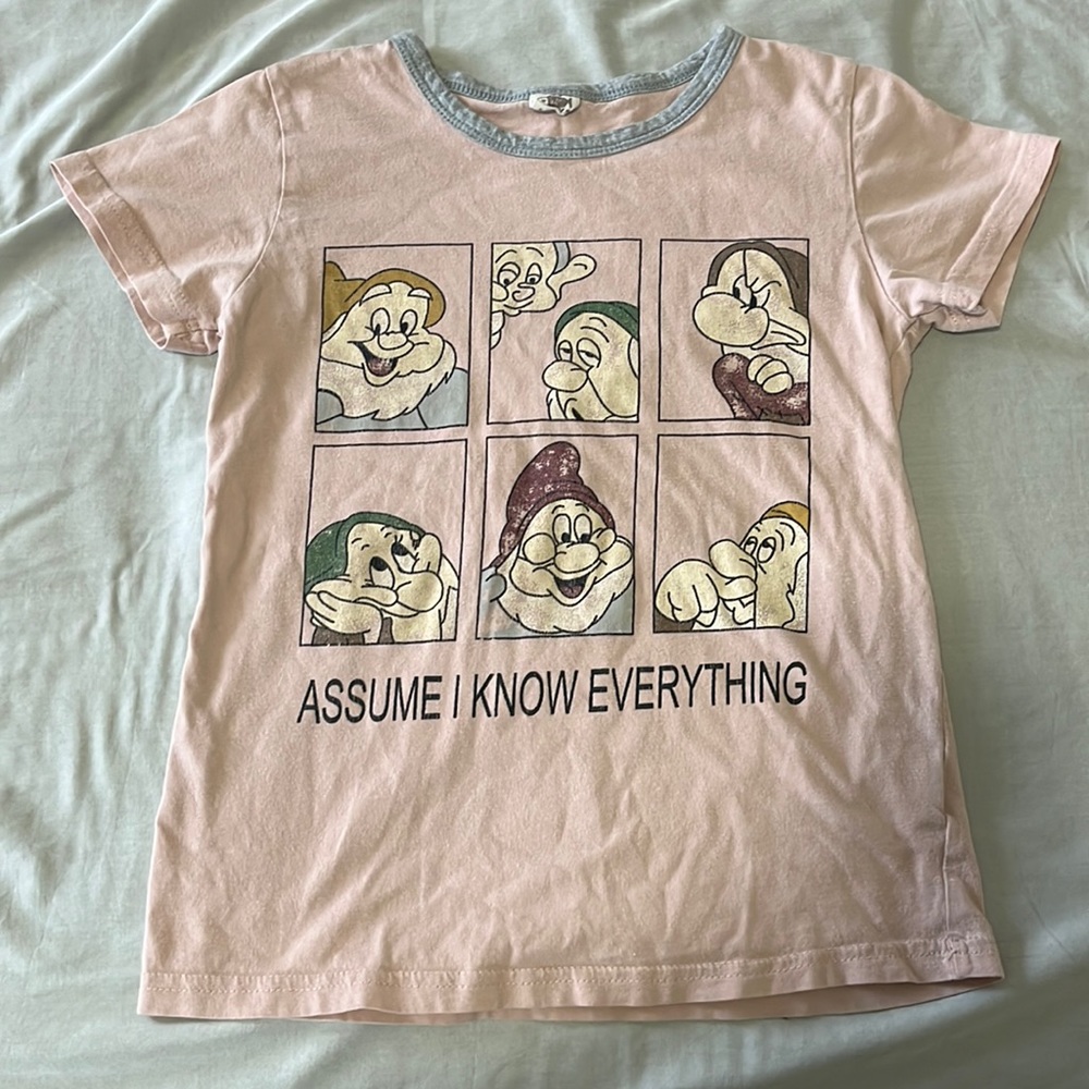 Girls short sleeve T-shirt “the seven Dwarfs”